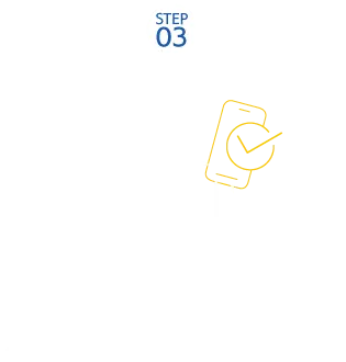 受付で確認